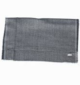 Boss Puntas Navy and Grey Fleck Scarf