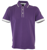 Purple Pique Polo Shirt (Janis)