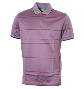 Boss Purple Stripe Polo Shirt (Patrick 1)