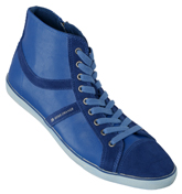 Boss Royal Blue Hi-Top Trainers (Begood)