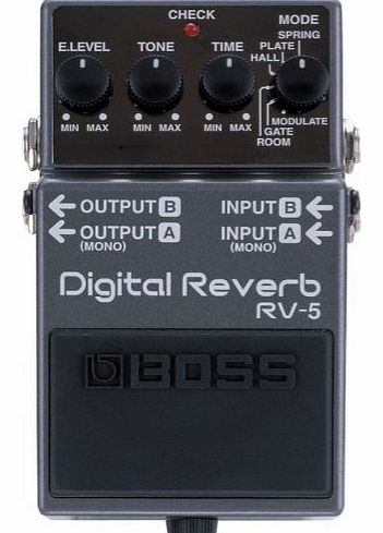 RV-5 Digital Reverb Stereo Guitar Effects