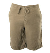 Boss (Short Pant) Brown Linen Shorts