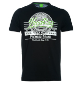 Boss Tee 1 Black T-Shirt with Printed Design