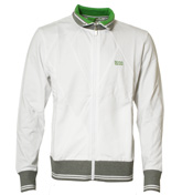 Boss White Full Zip Sweatshirt (Skaz)
