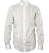 White Long Sleeve Shirt (ColombiaE)