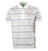 Boss White Polo Shirt (Patrick 1)