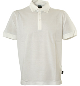 Boss White Polo Shirt (Teatina)