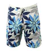 Boss White Swim Shorts (Capri)