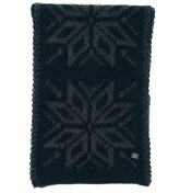 Boss Wogian Navy and Grey Scarf