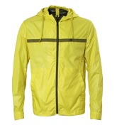 Yellow Hooded Lightweight Jacket (Odie)
