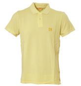 Boss Yellow Pique Polo Shirt (Pascii)