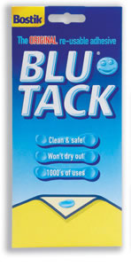 Bostik Blu-tack Mastic Adhesive Non-toxic