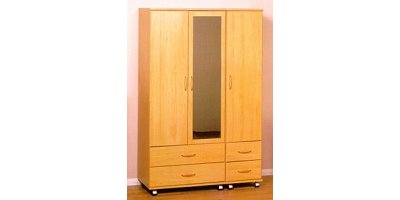 2 Door Wardrobe- Right Hand Fitted