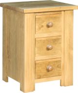 3 Drawer Bedside Cabinet