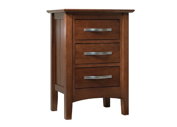 Boston 3 Drawer chest Boston Wood Bedside Table
