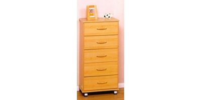 Boston Combination Chest of Drawers - 5 Drawer-