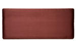 boston Faux Suede 2and#39;6 Headboard - Plum