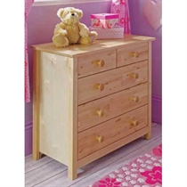 boston Solid Birch 3   2 Drawer Chest