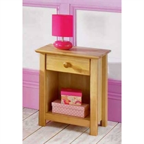 Solid Birch Bedside Table