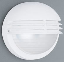 Boston wall light with louvre w Outdoor Wall