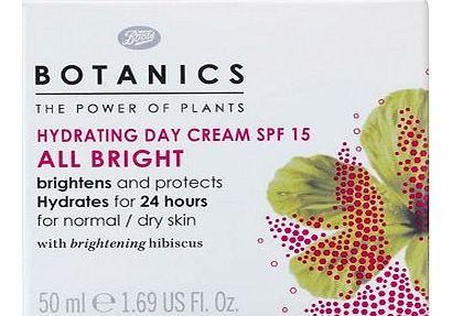 Botanics All Bright Hydrating Day Cream SPF15