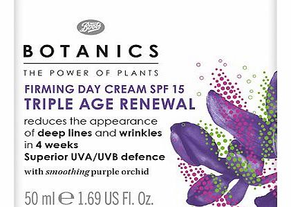 Botanics Triple Age Renewal Firming Day Cream