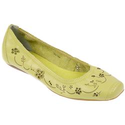 Botero by Pavers Female Bot704 Leather Upper in Green