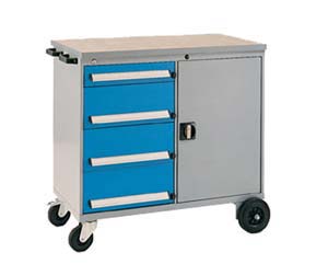 bott mobile workshp trolleys (1cup 4drwrs)