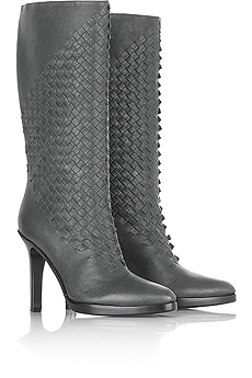 Bottega Veneta Intrecciato leather boots