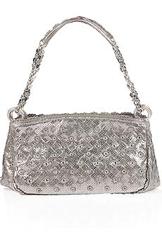 Bottega Veneta Perforated intrecciato leather bag