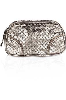 Perforated Leather Cosmetic Case
