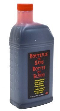 Bottle Of Blood (1 Pint)