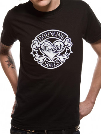 Bouncing Souls (Rocker Heart) T-shirt