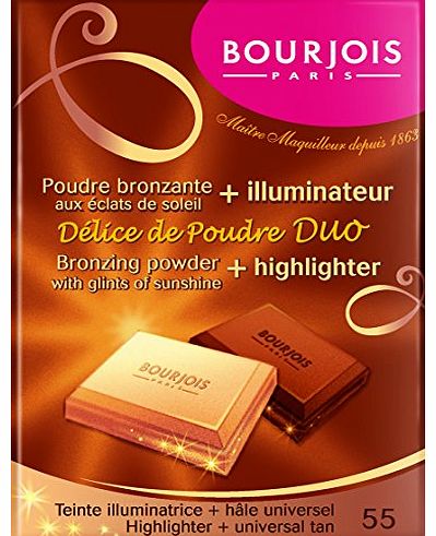 Bourjois Delice De Poudre Duo Bronzing Powder and Highlighter