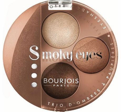 Bourjois Smoky Eyes Trio Eyeshadow No.03 Mordore Chic