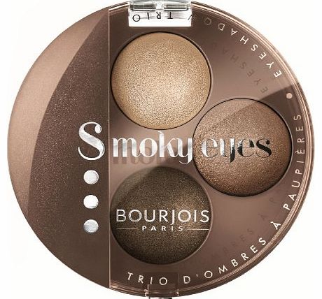 Bourjois Smoky Eyes Trio Eyeshadow No.04 Nude Ingenu