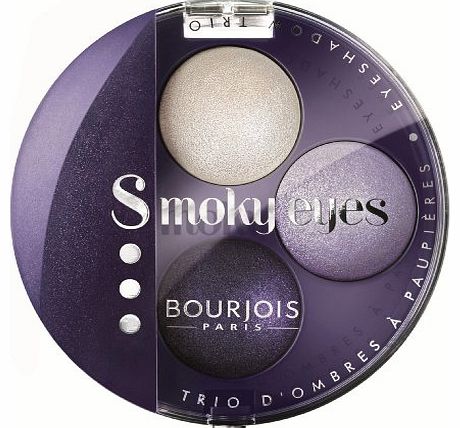 Bourjois Smoky Eyes Trio Eyeshadow No.06Violet Romantic