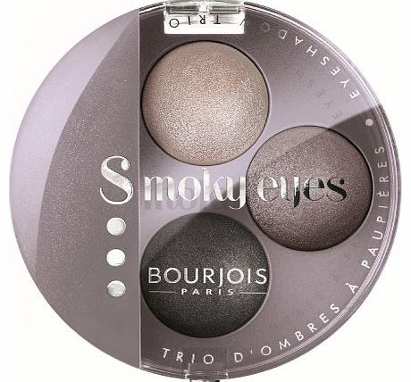 Bourjois Smoky Eyes Trio Eyeshadow No.12 Gris Lilac