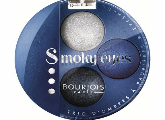 Bourjois Smoky Eyes Trio Eyeshadow No.15 Bleu Nuit