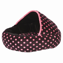 Boutique Beauty Sleep Hooded Dog Bed