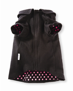 Black Glamour Pooch Jacket Dog Coat