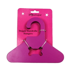 Boutique Doggie Wardrobe Replacement Hangers 3 Pack