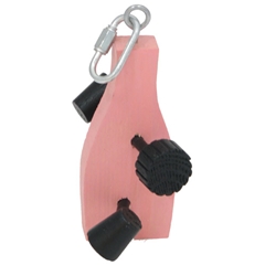 Boutique Pink Lovely Bubbly Wooden Chew Toy for Small Pets