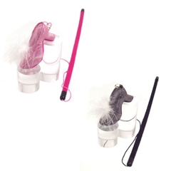 Boutique Pink Stiletto Dangler Toy for Cats