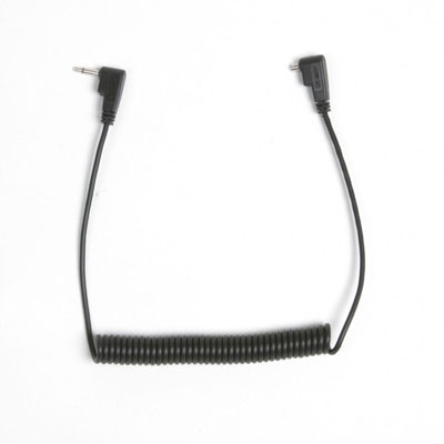 Bowens Short Coiled Sync Lead - Extends to 1m