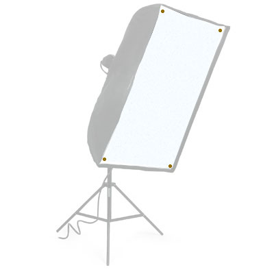 Bowens Wafer Spare Mylar Screen 2 - White