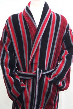 Bown of London Chelsea Red Velour Dressing Gown