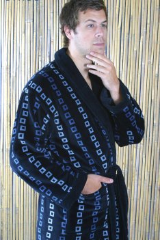 Bown of London Swiss Velour Dressing Gown