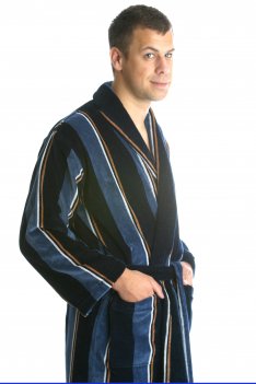 Bown of London Torquay Velour Dressing Gown