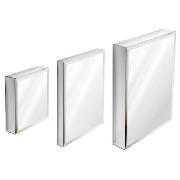 Box Mirror Set Of 3 26x28cm, 52x40cm, 42x32cm